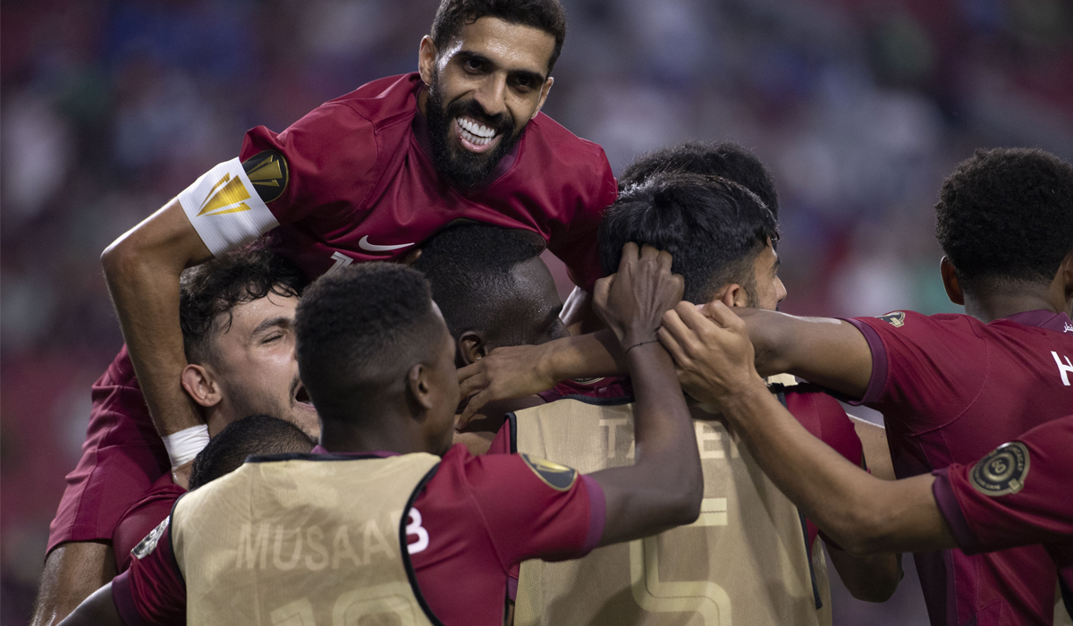 Stunning Qatar beat El Salvador to book Gold Cup semi-final ticket